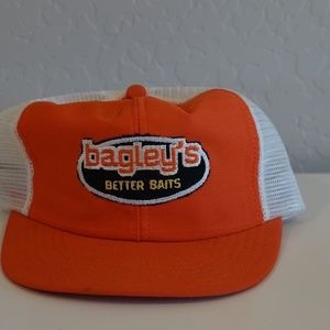 Bagley's Better Baits fishing vintage Trucker hat
